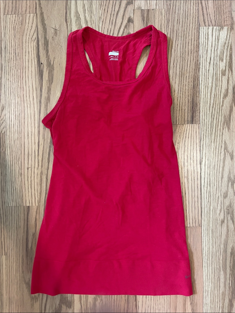 Nike Bright Red Racerback Tank